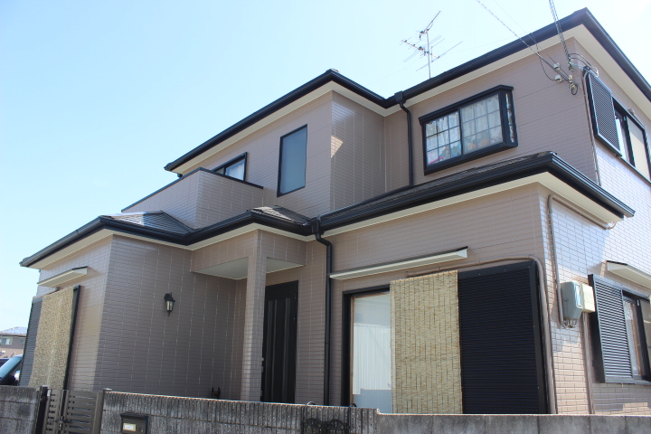 岸和田市尾生町の外壁・屋根塗装完了