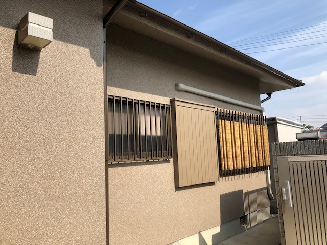 岸和田市の外壁塗装完了