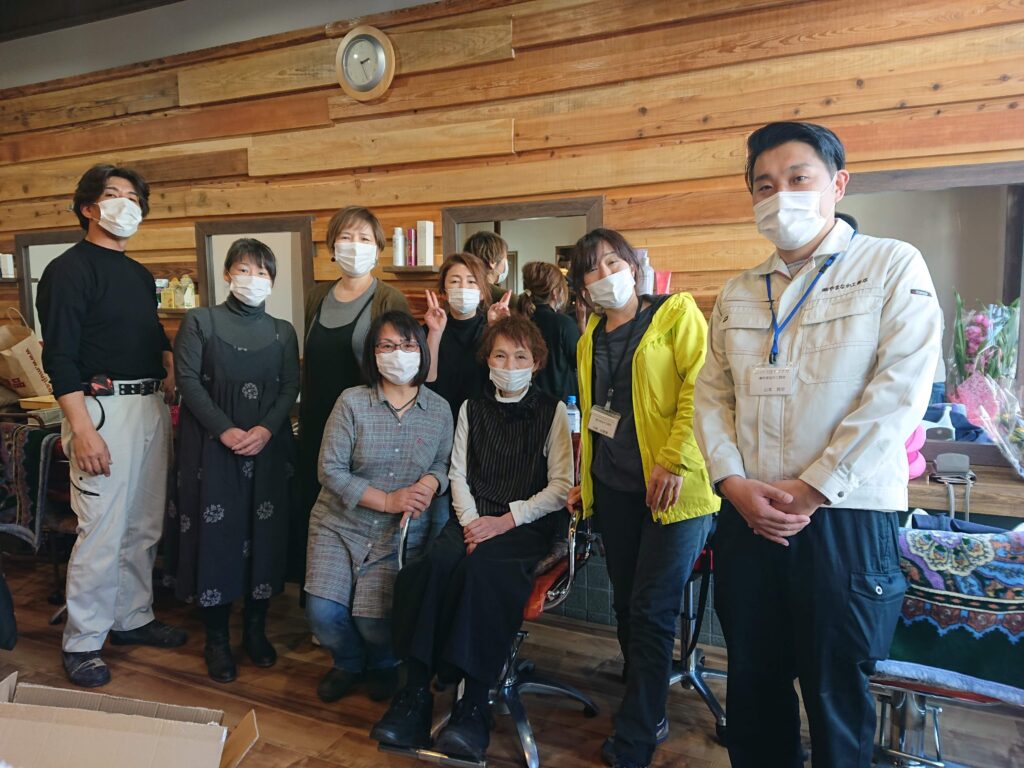 和泉市にて美容室の店舗移転リフォーム工事をしたY様の声