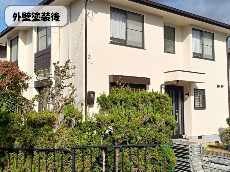 熊取町外壁塗装後