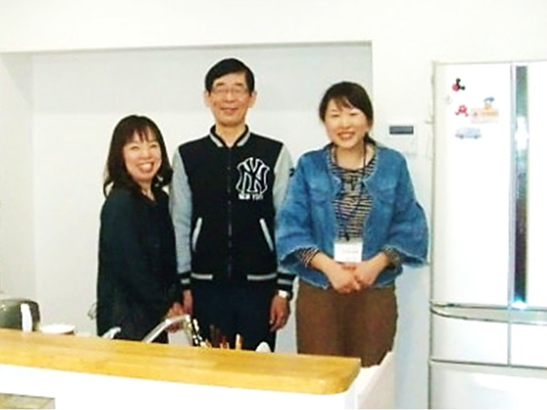 岸和田市にてキッチンを対面にリフォームしたN様の声