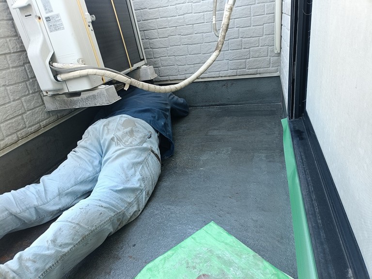 高石市ベランダ工事後