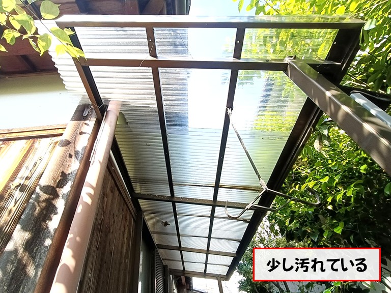 忠岡町少し汚れている