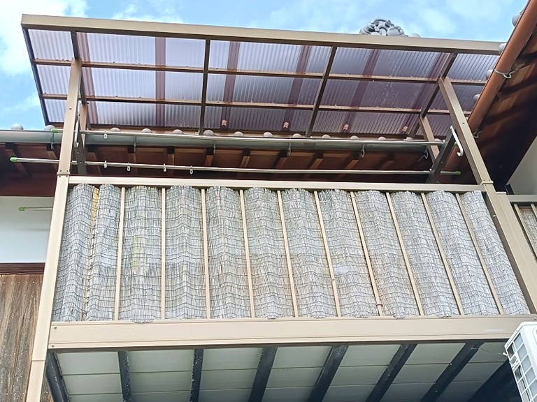 忠岡町波板張り替えアフター