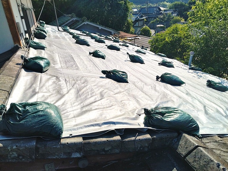 泉佐野市雨下屋シルバーシートアフター