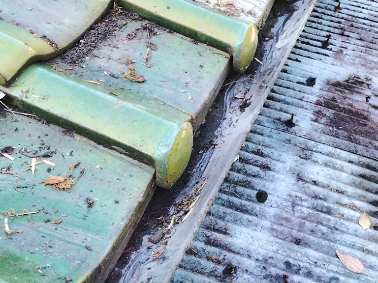 泉佐野市雨樋ビフォー