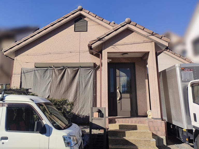 泉南市外壁塗装ビフォー