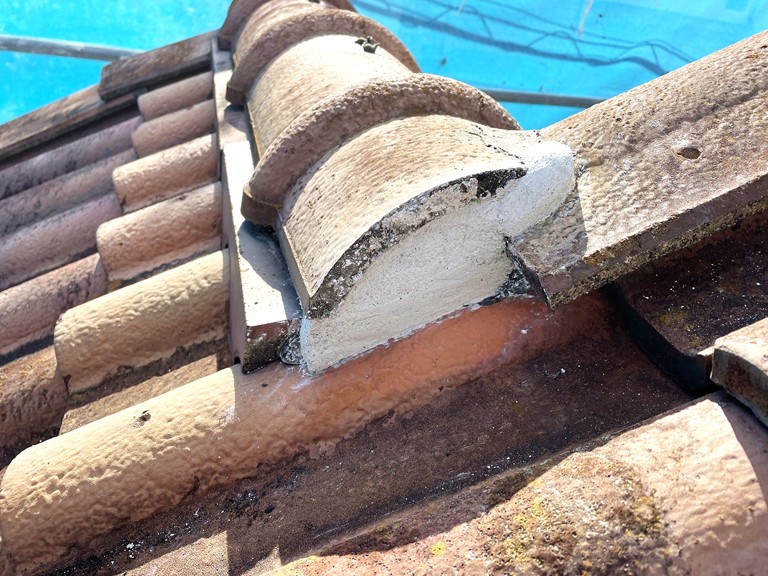 泉南市漆喰詰め直しアフター