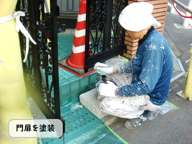泉南市門扉塗装
