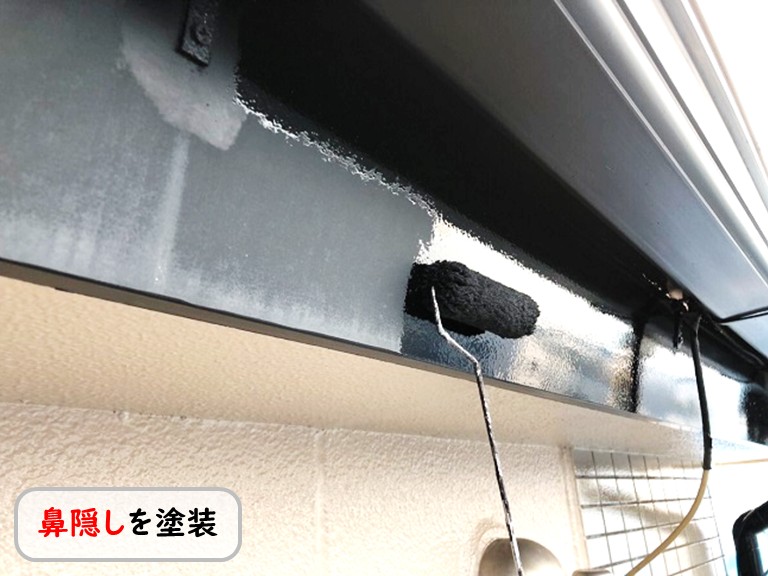 泉南市鼻隠し塗装