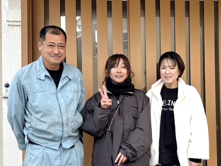 泉大津市で玄関ドア引き戸入れ替え工事をしたY様の声