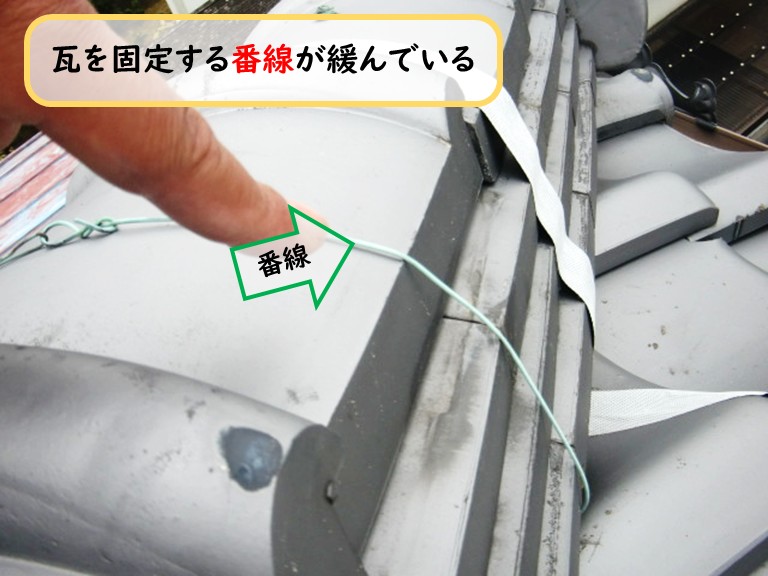 泉大津市番線緩み