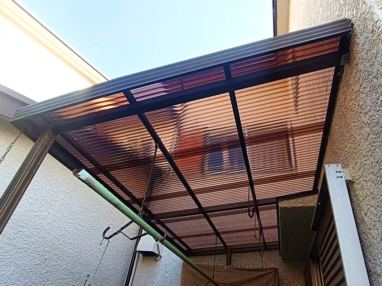 貝塚市 テラス屋根完成写真