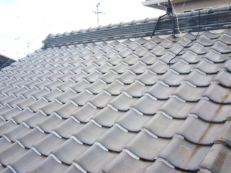 貝塚市 朝日ソーラー株式会社 太陽熱温水器 撤去完成写真