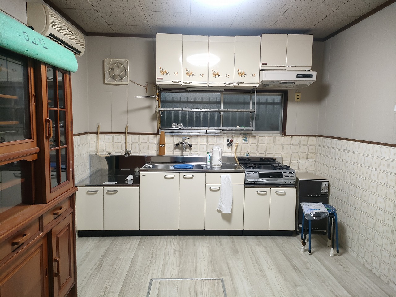 阪南市キッチンお風呂入替工事3