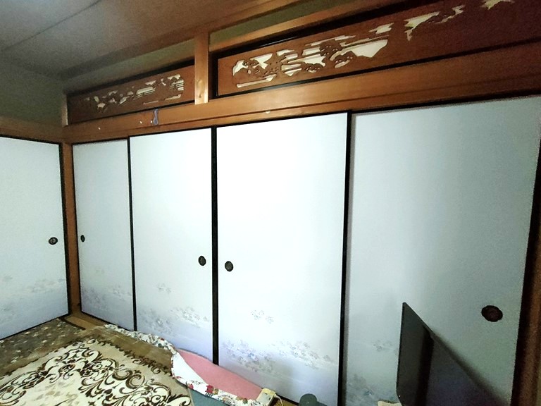 高石市 和室ふすま張替え