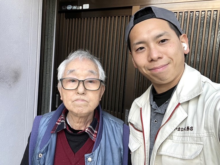 高石市にて照明が無かった廊下に照明増設工事を行ったS様の声